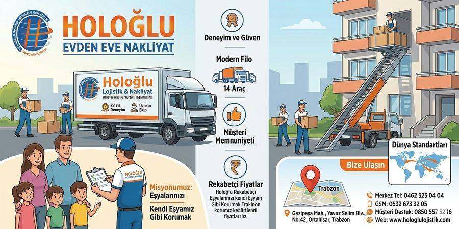 Holoğlu Şehirlerarası Nakliyat Trabzon TIR